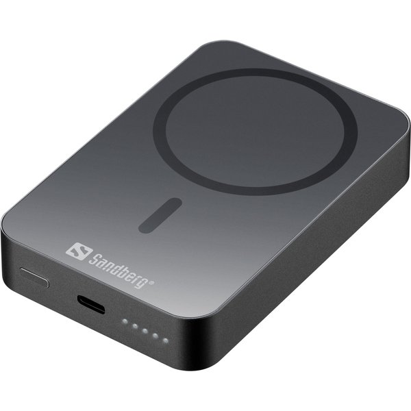 Sandberg Magnet Wireless Powerbank 10000 ALU