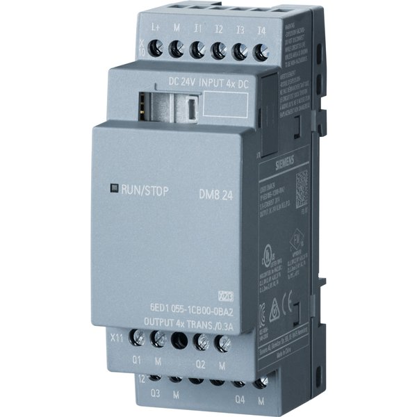 Siemens LOGO! DM8 24 Exp. mod.. 4DI/4DO