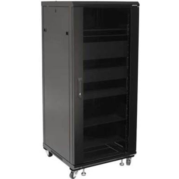 SANUS 55" Tall AV Rack 27U Component rack for home theater equipm