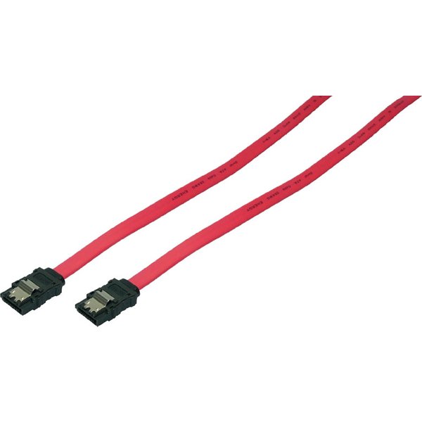 LogiLink SATA 0.9m SATA cable Red
