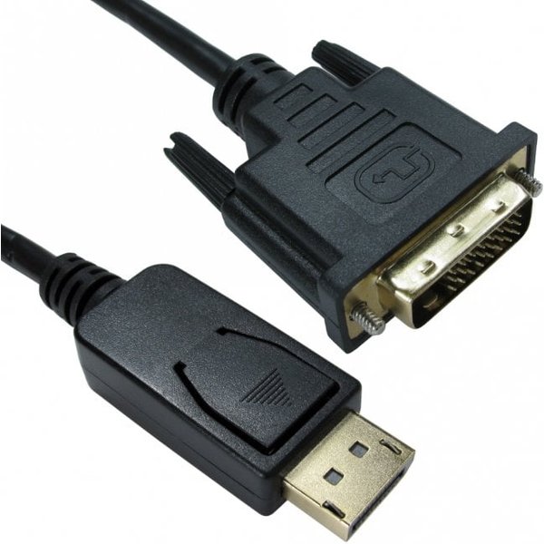Cables Direct 2m DisplayPort (M) to DVI (M) Cable