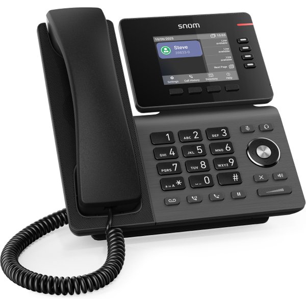 Snom D810W IP phone Black IPS Wi-Fi