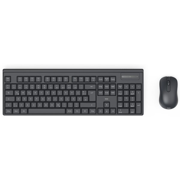 Hama WKM-100 keyboard Mouse included Universal RF Wireless QWERTY UK I