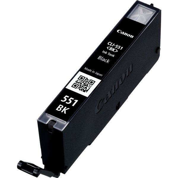 Canon 6508B001/CLI-551BK Ink cartridge black. 1.8K pages ISO/IEC 24711