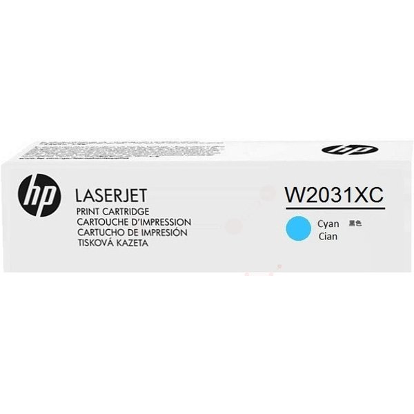 HP W2031XC/415X Toner cartridge cyan Contract. 6K pages ISO/IEC 19798