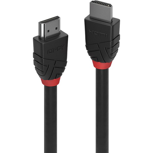 Lindy 15m Standard HDMI Cable. Black Line