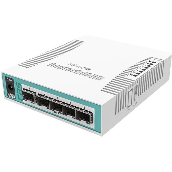 Mikrotik CRS106-1C-5S network switch Gigabit Ethernet (10/100/1000) Po