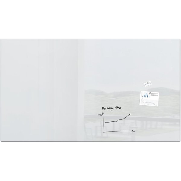 Sigel GL235 magnetic board Glass White