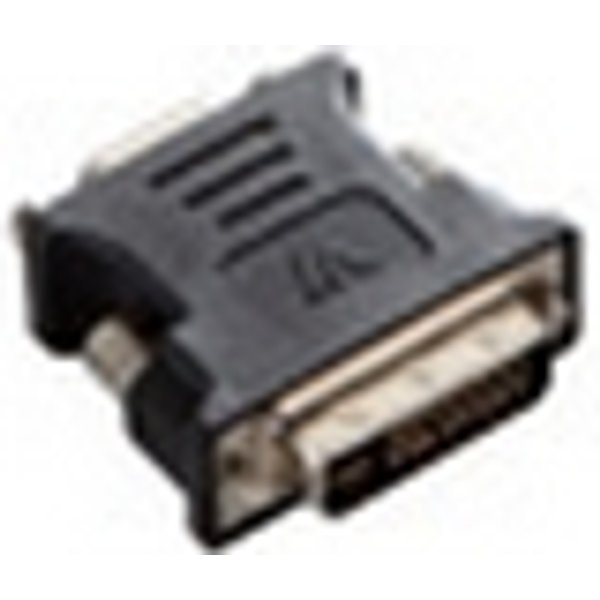 V7 Black Video Adapter DVI-I Male to VGA Female