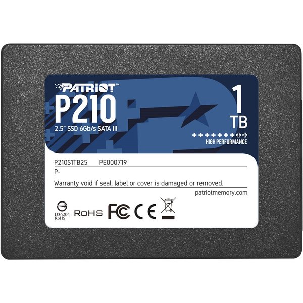 Patriot Memory P210 1 TB 2.5" Serial ATA III