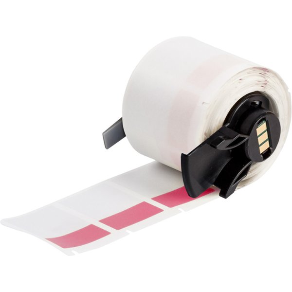 Brady M6-31-427-RD printer label Red. Transparent Self-adhesive printe