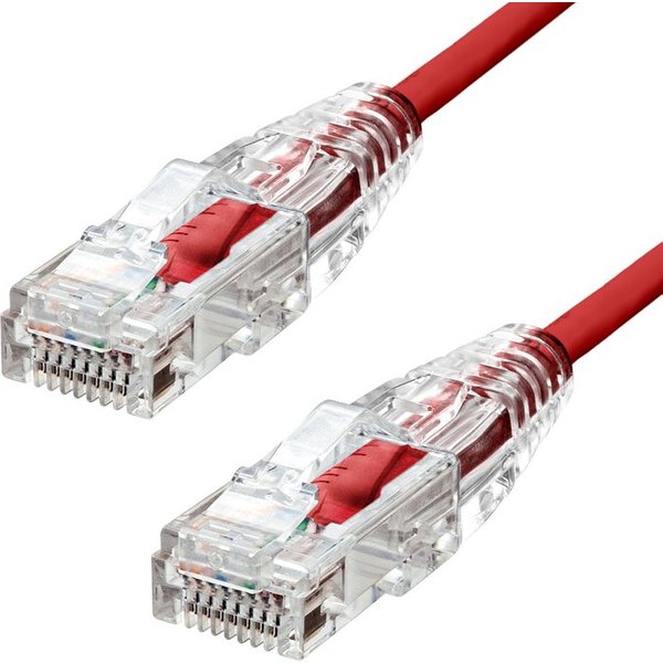 ProXtend Ultra Slim CAT6 U/UTP CU LSZH Ethernet Cable Red 5M