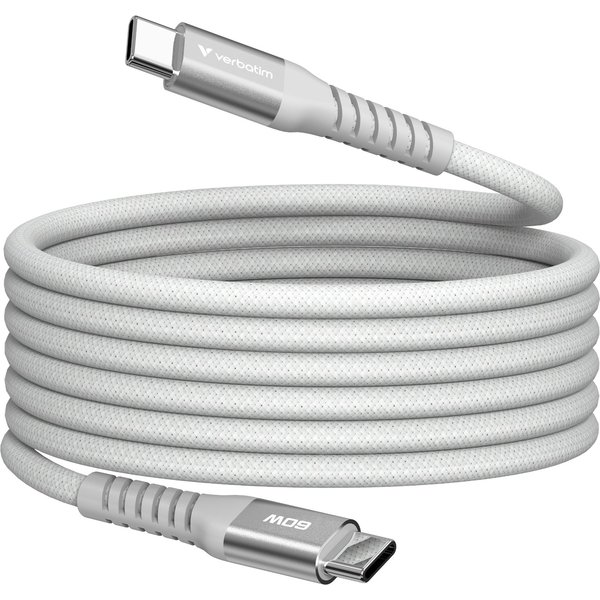 Verbatim Sync & Charge Magnetic Cable - 60W USB-C to USB-C 120 cm