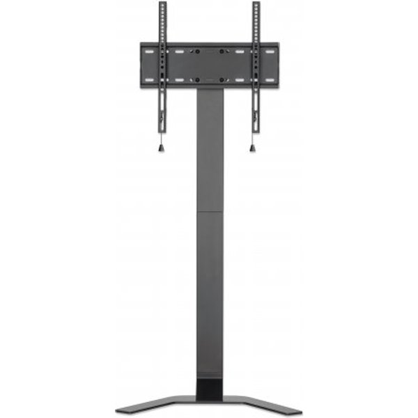 Manhattan Floor Stand for TV & Monitor Mounts (Ultra Slim), Stand Assembly, For screens: 37" to 55", VESA compatability: all between 200x200 to 400x400mm - check the dimensions of the four mounting holes on back of screen to ensure it fits, Max 40kg, LFD,