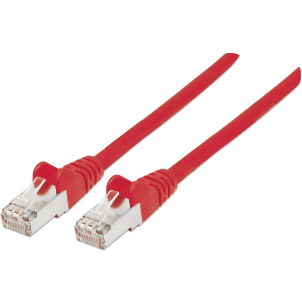 Intellinet Network Patch Cable. Cat5e. 15m. Red. CCA. SF/UTP. PVC. RJ4