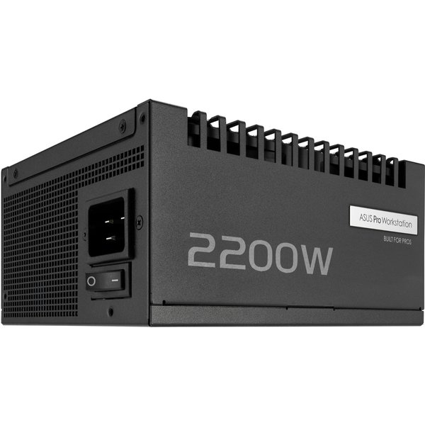 ASUS Pro WS 2200W Platinum power supply unit 20+4 pin ATX ATX Black