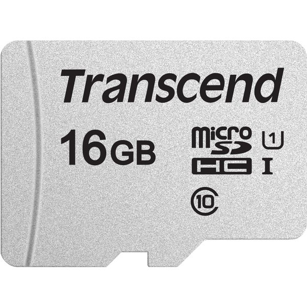 Transcend microSD Card SDHC 300S 16GB