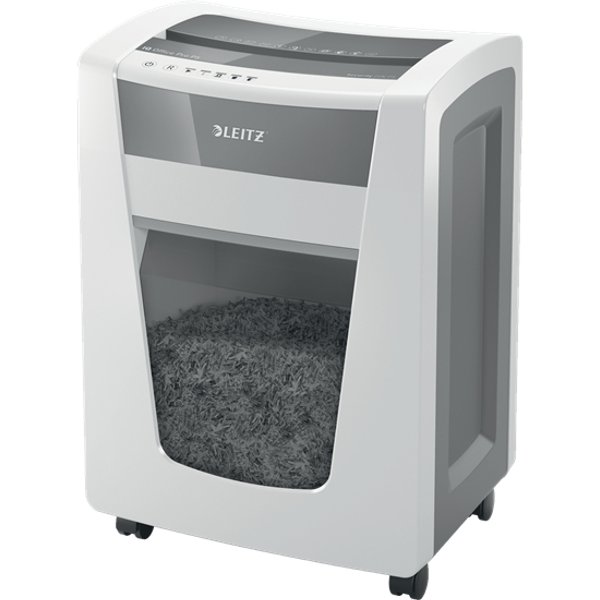 Leitz IQ Office Pro paper shredder Micro-cut shredding 55 dB 23 cm Whi