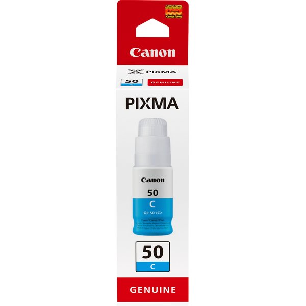 Canon 3403C001/GI-50C Ink bottle cyan. 7.7K pages ISO/IEC 19752 70ml f