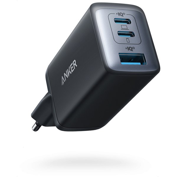 Anker 735 Charger Universal Black AC Fast charging Indoor