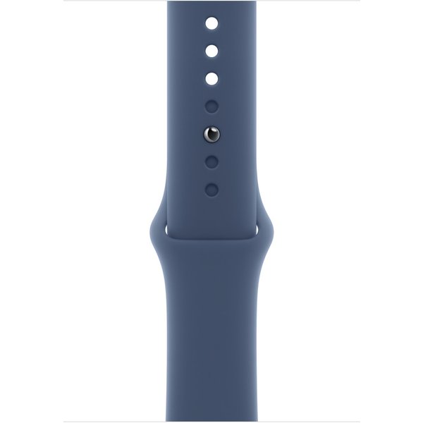 Apple MXLW3ZM/A smart wearable accessory Band Blue Fluoroelastomer