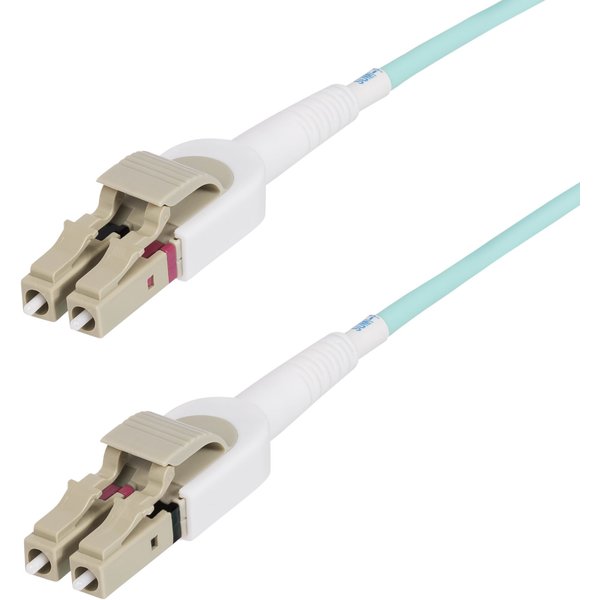 StarTech.com 5m (16.4ft) LC to LC (UPC) OM4 Switchable Fiber Optic Cab