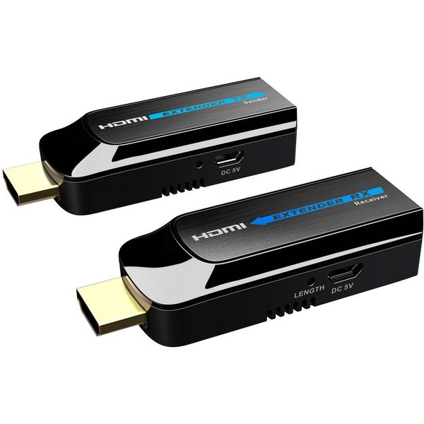 Vivolink VLHDMIEXTDGL50 AV extender AV transmitter Black