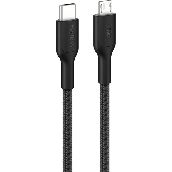 Belkin BoostCharge Pro USB cable 1 m USB C Micro-USB A Black