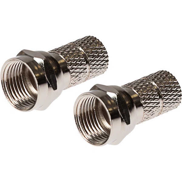 Maplin F Type Twist On Connector for Satellite Aerial Coaxial RG58U Ca