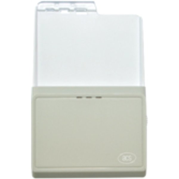 ACS ACR3901U smart card reader Battery USB 2.0 White