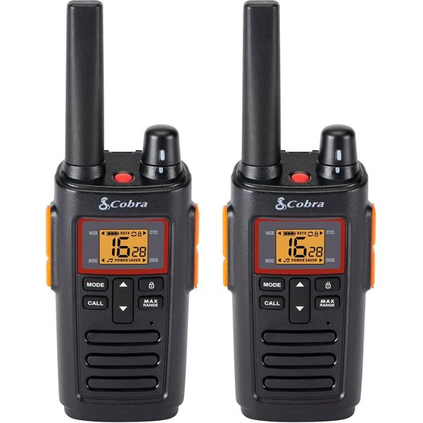 Cobra RX380 PMR446 RADIO TWIN PACK