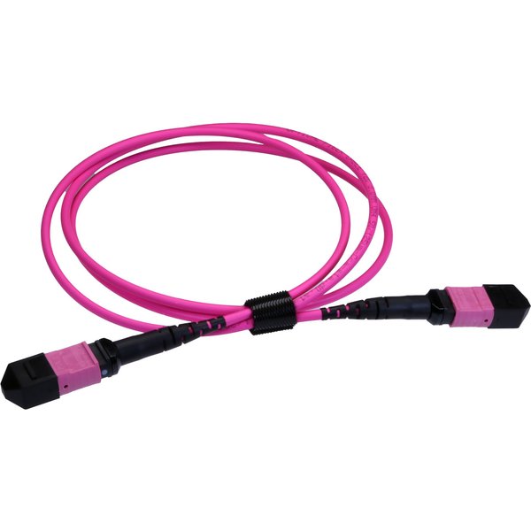Cablenet MPO-12TC4MPO10EV InfiniBand/fibre optic cable 10 m Magenta. V