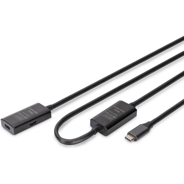 Digitus Active USB 3.2 Gen1 5G extension cable. USB-C - USB-C. 10m