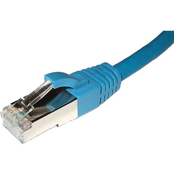 Cablenet 20m Cat6 RJ45 Blue F/UTP LSOH 26AWG Snagless Booted Patch Lea