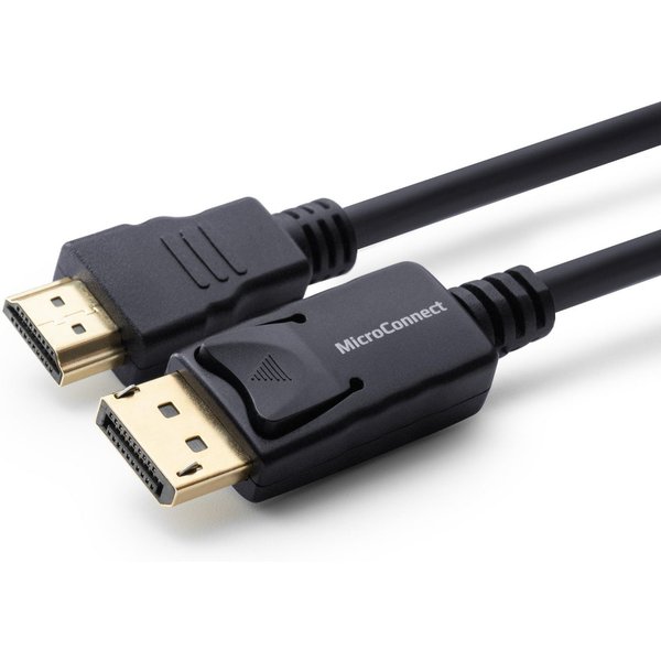 Microconnect MC-DP-HDMI-500 video cable adapter 5 m DisplayPort Black