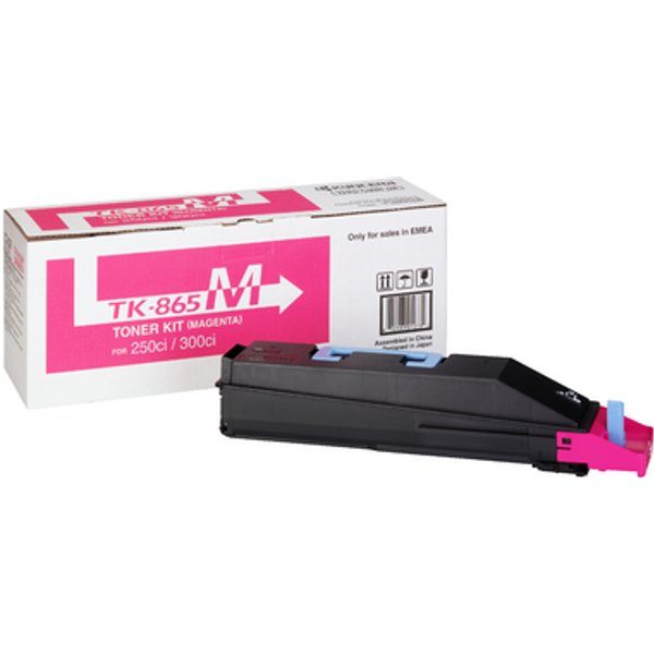 Kyocera 1T02JZBEU0/TK-865M Toner magenta. 12K pages/5% for KM TASKalfa