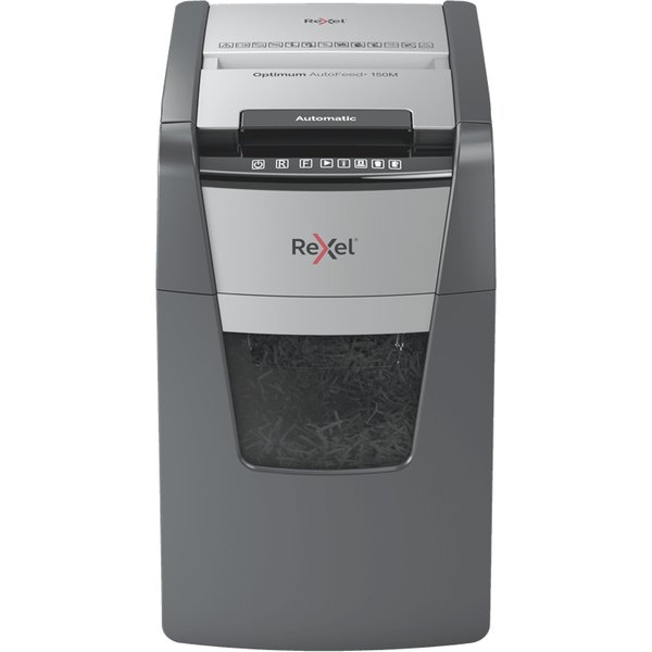 Rexel Optimum AutoFeed+ 150M paper shredder Micro-cut shredding 55 dB