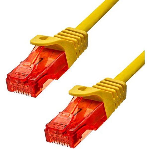 ProXtend CAT6 U/UTP CU LSZH Ethernet Cable Yellow 20M