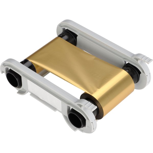 Evolis RCT216NAAA Thermal-transfer ribbon gold. 1K pages for Evolis Pr