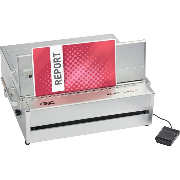 GBC Magnapunch Elite Electric Multi Die set Punch with Foot Pedal 30 S