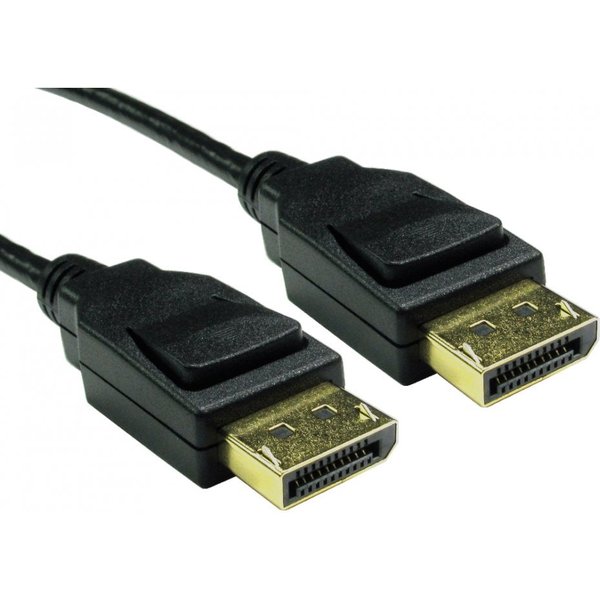Cables Direct CDLDP8K-01MK DisplayPort cable 1 m Black