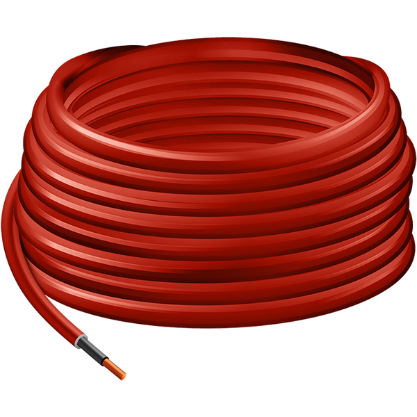 LogiLink Solar installation cable. H1Z2Z2-K. 6 mm². CU. red. 25 m