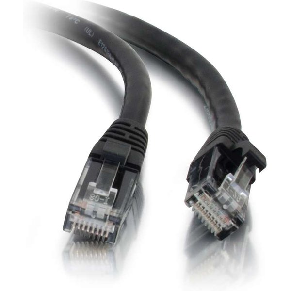 C2G 2m Cat5e Booted Unshielded (UTP) Network Patch Cable - Black