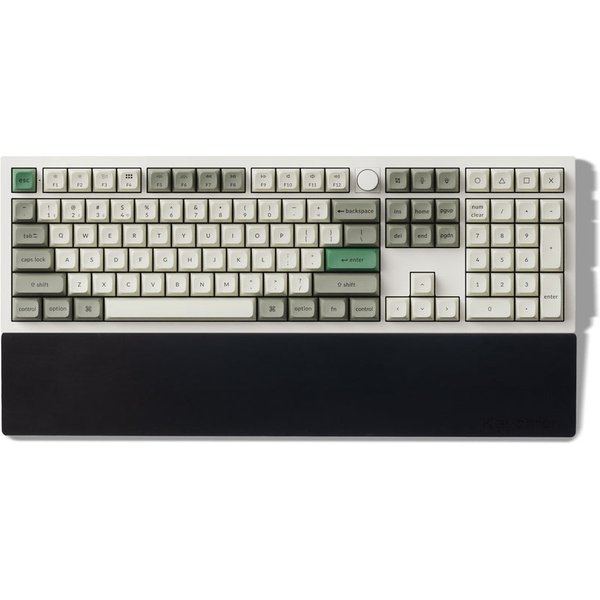 Keychron PR52 wrist rest Silicone Black