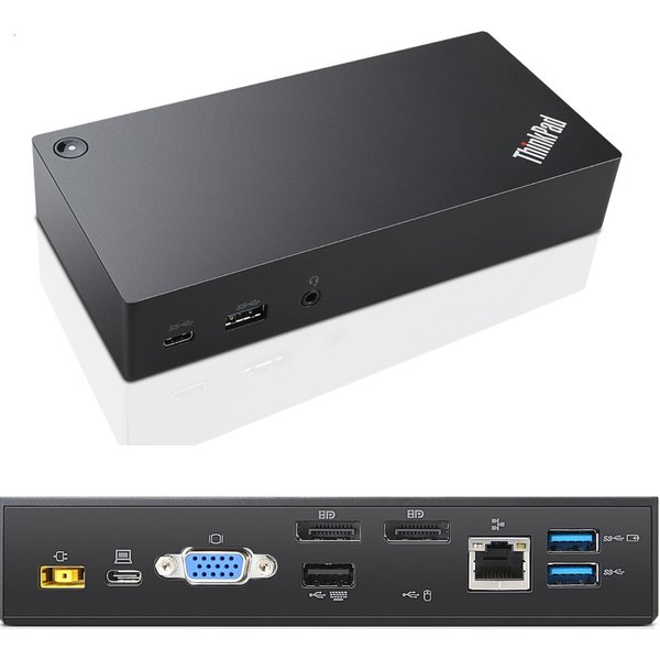 Lenovo 03X7194 laptop dock/port replicator Wired USB 3.2 Gen 1 (3.1 Ge