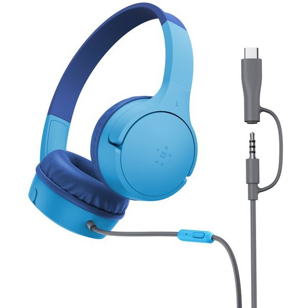Belkin SoundForm Mini Headset Wired Head-band Calls/Music USB Type-C B