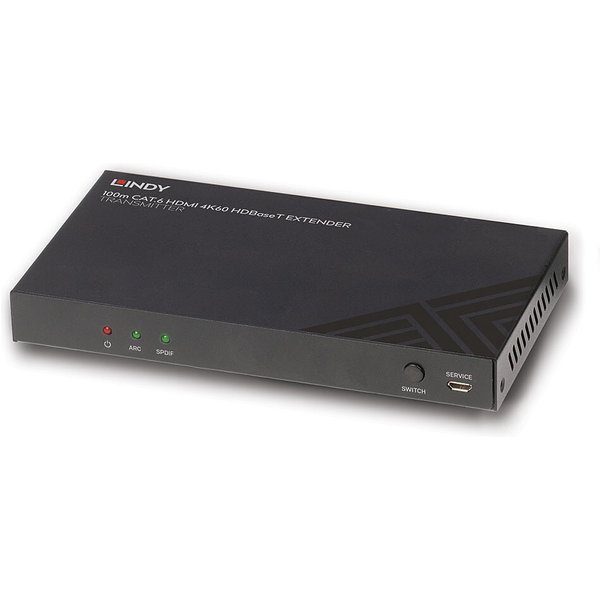 Lindy 100m Cat.6 HDMI 4K60. Audio. IR and RS-232 HDBaseT Transmitter