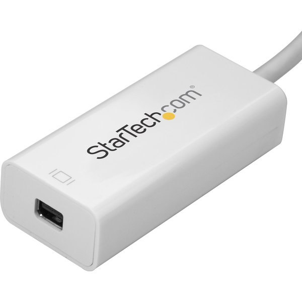 StarTech.com USB-C to Mini DisplayPort Adapter - 4K 60Hz - White - USB