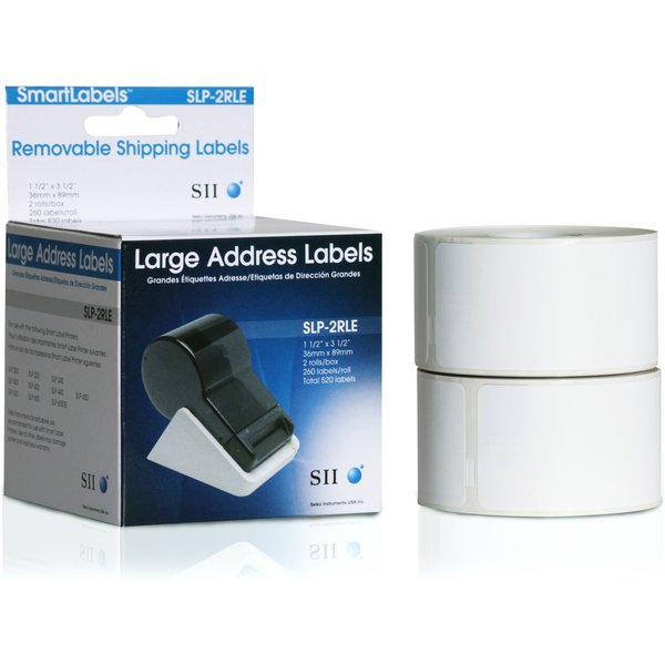 Seiko Instruments SLP-2RLE White Self-adhesive printer label