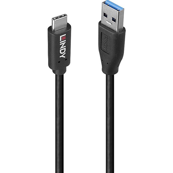 Lindy 36972 USB cable USB 3.2 Gen 2 (3.1 Gen 2) 1.5 m USB A USB C Blac
